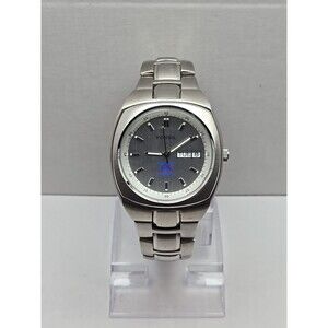 Fossil PR5234 Covenant Transport Steel Quartz Day Date Watch New Battery